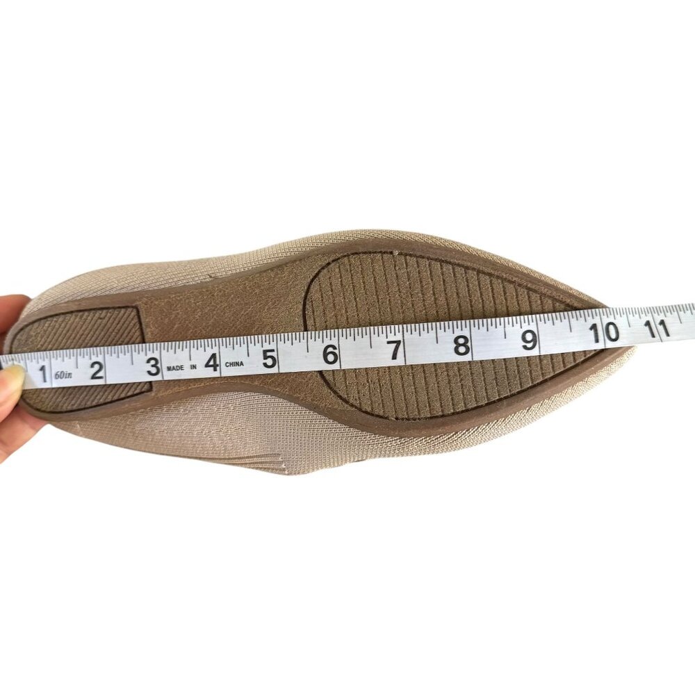 Steve Madden Women's Gray Canvas Flat Clogs Pointed Toes Size 7 - Picture 7 of 7